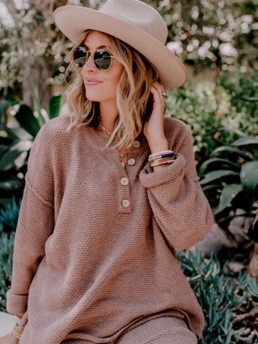 NWOT Free People Beach Hailee Sweater Set size- MEDIUM